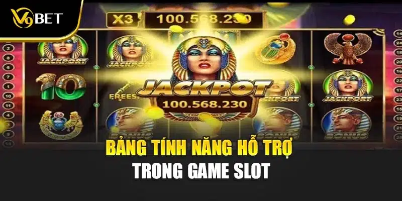 Bảng tính năng hỗ trợ trong game slot